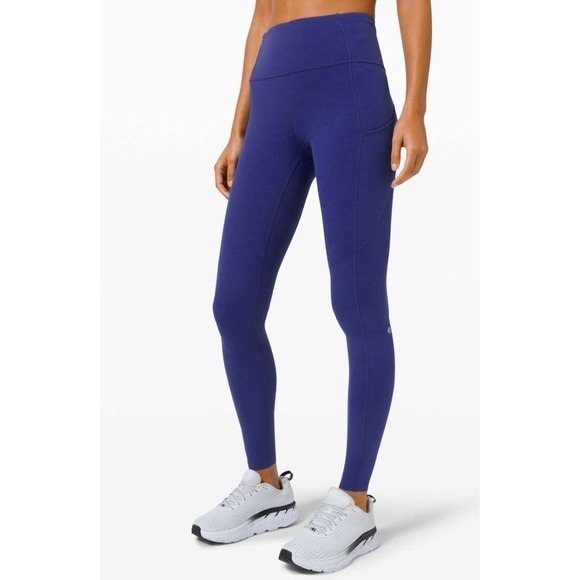 Lululemon Women's Fast and Free HR Tight 28"Size 2 Larkspur NWT - Picture 3 of 9